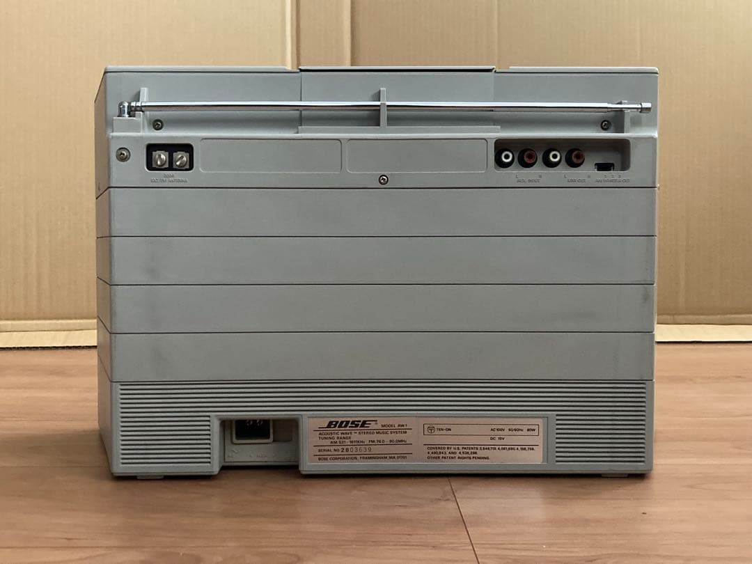 BOSE　AW -1　前期型　レストア済　動作品