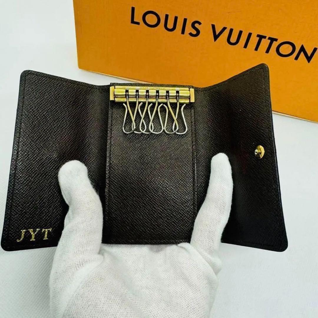 極美品 ルイヴィトン ダミエ ミュルティクレ6連 キーケース N62630