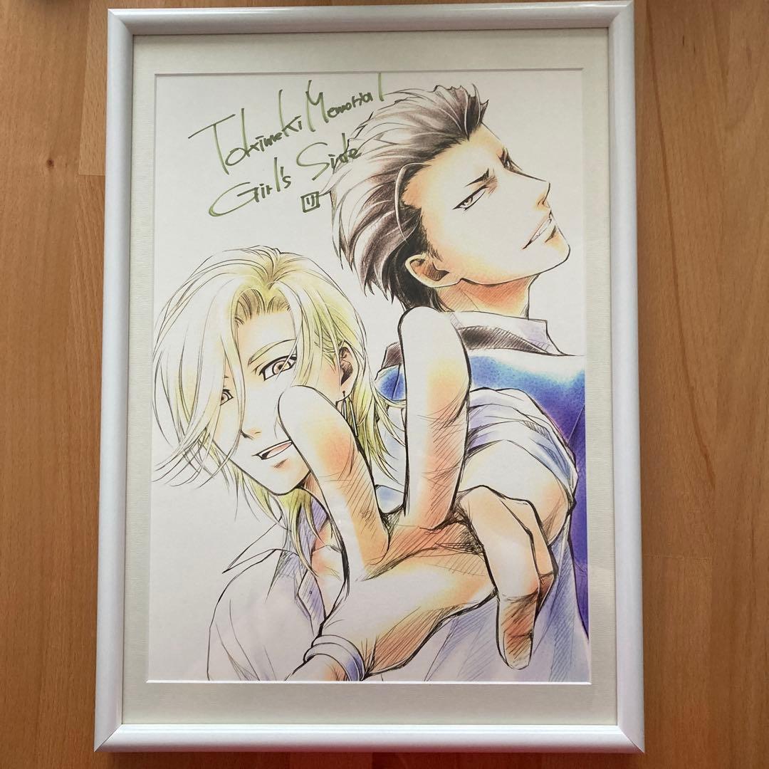 ときめきメモリアルgs3桜井琥一&桜井琉夏 三井住友visa額装イラスト