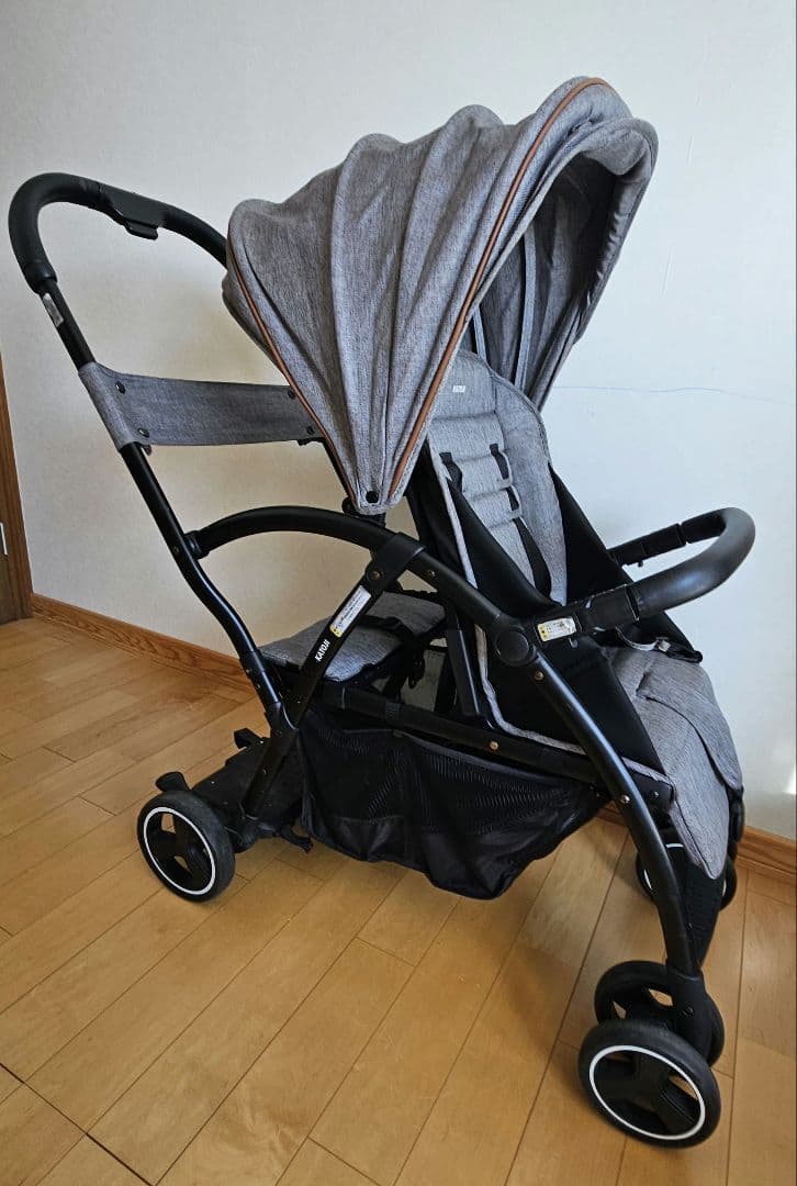 KATOJIベビーカー 2シーター（グレー）