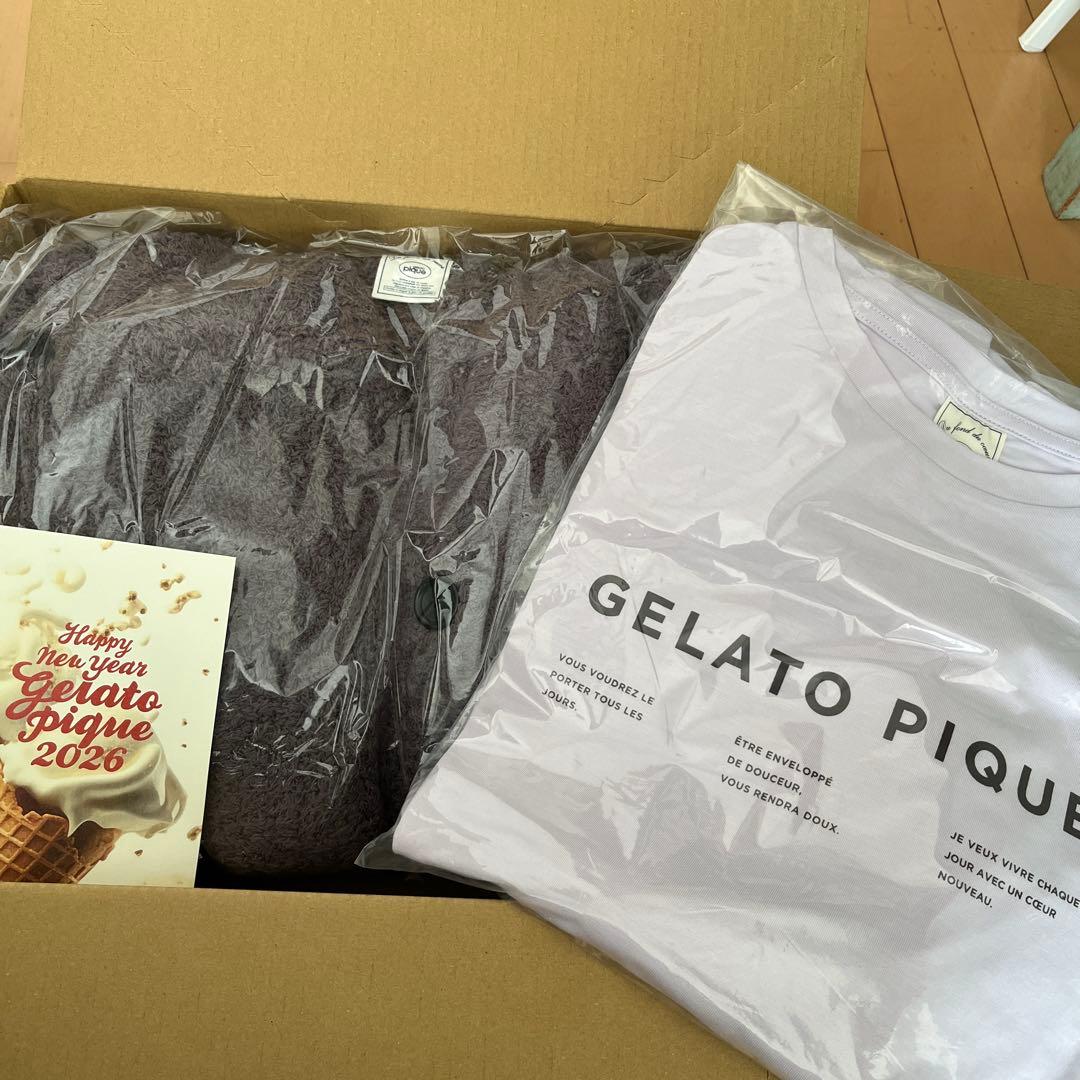 新品未開封 ジェラートピケ 2026 HAPPY BOX B 抜き取りなし - メルカリ