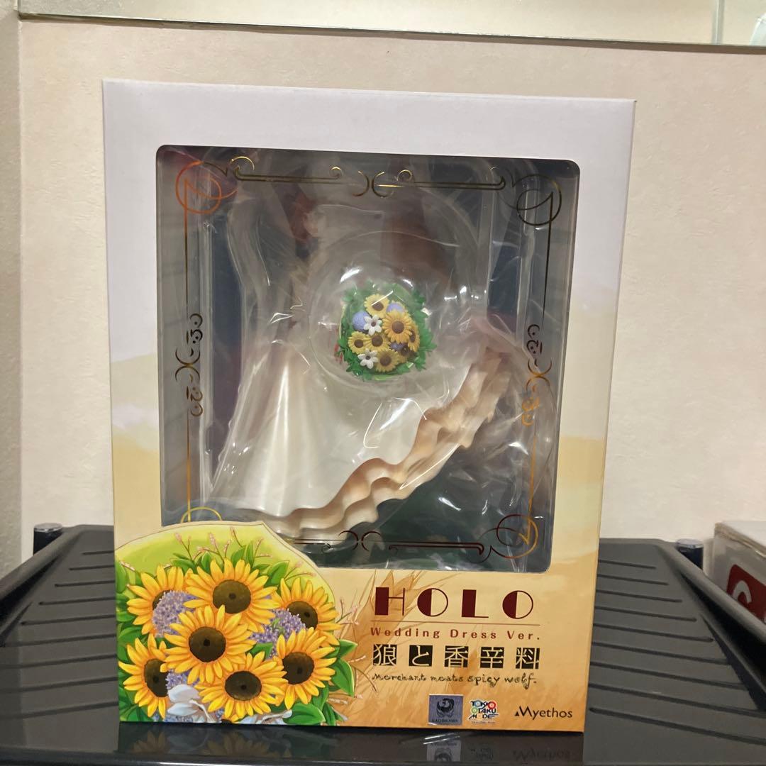 狼と香辛料ホロ　Wedding Dress Ver. フィギュア Amazon.co.jp: 狼と香辛料 ホロ ウエディングドレス ver. フィギュア