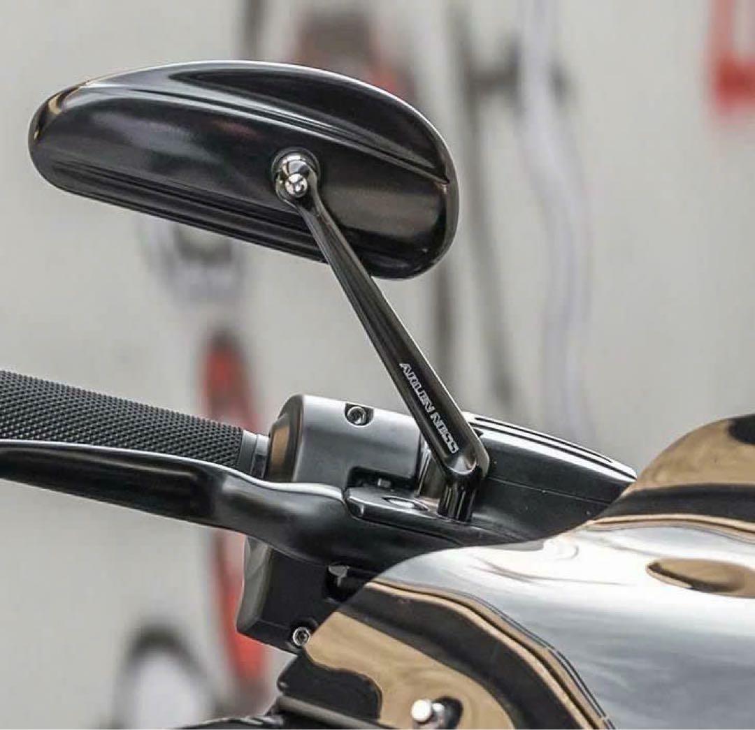 バイクミラーセット Arlen Ness アレンネス Downdraft - メルカリ