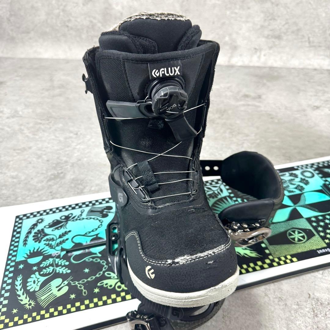 BURTON TALENT SCOUT 141cm FLUX スノボ 3点セット