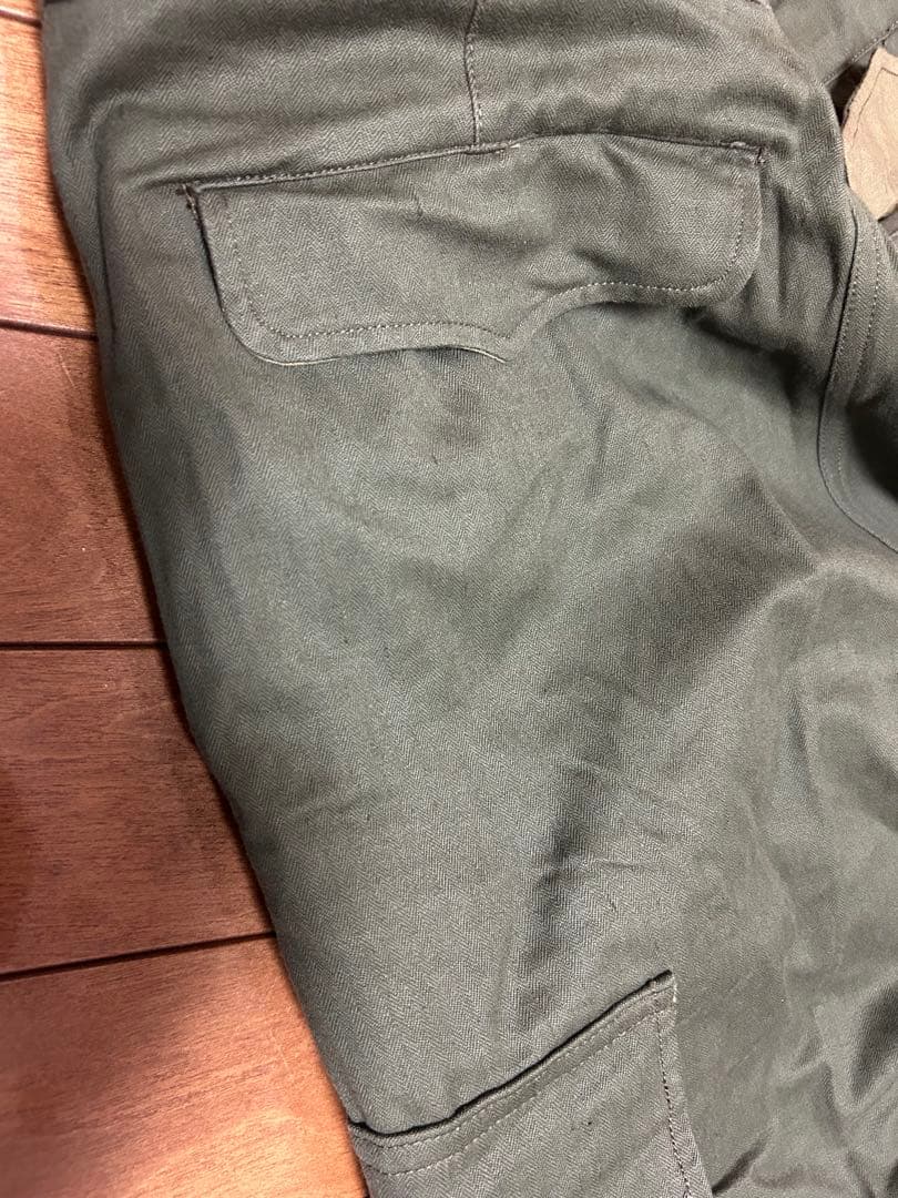 フレンチアーミーヘリンボーン　M-47後期　軍パン　ミリタリーフランス軍サバゲー