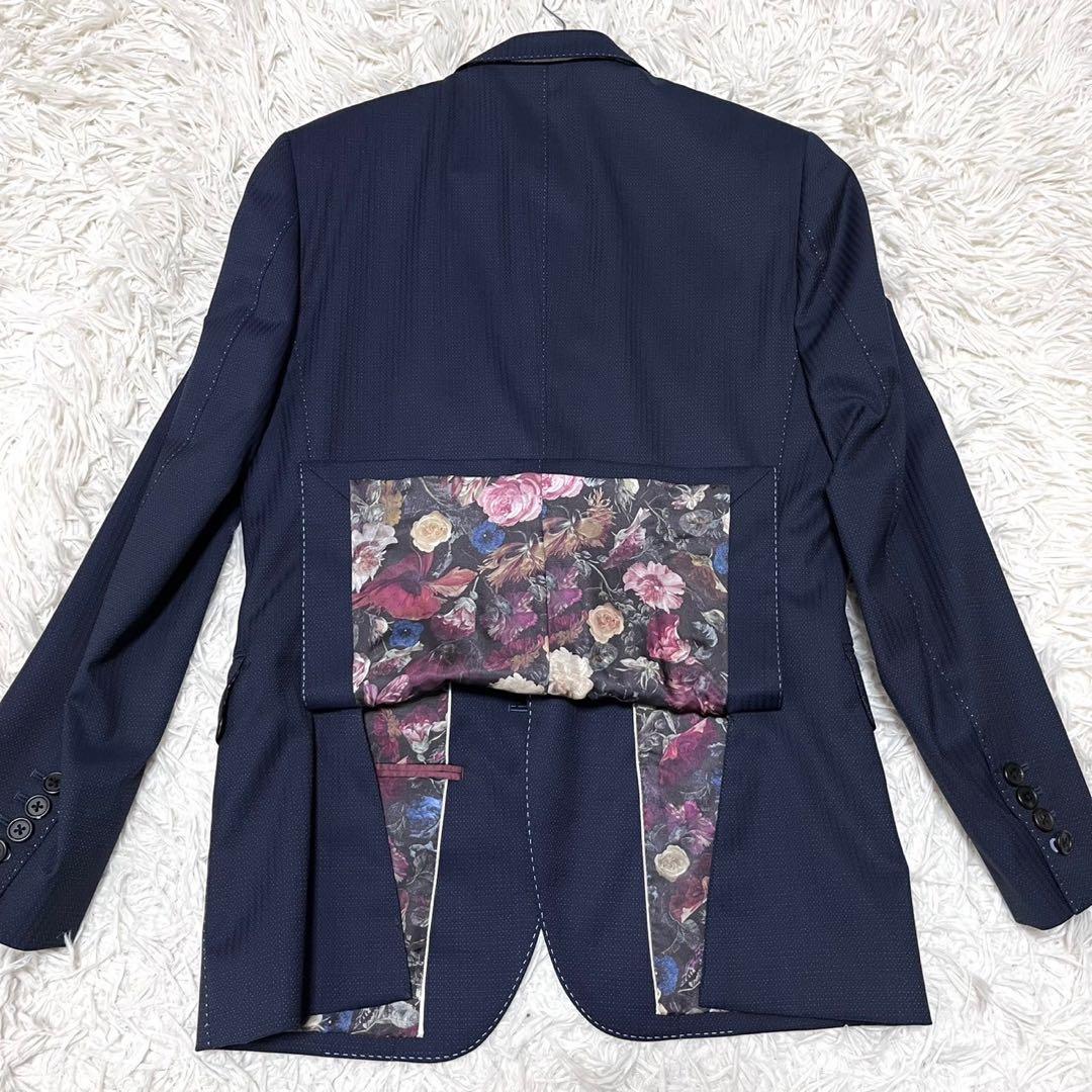 美品✨ポールスミス×ロロピアーナ スーツ スリーピース 花柄 シルク