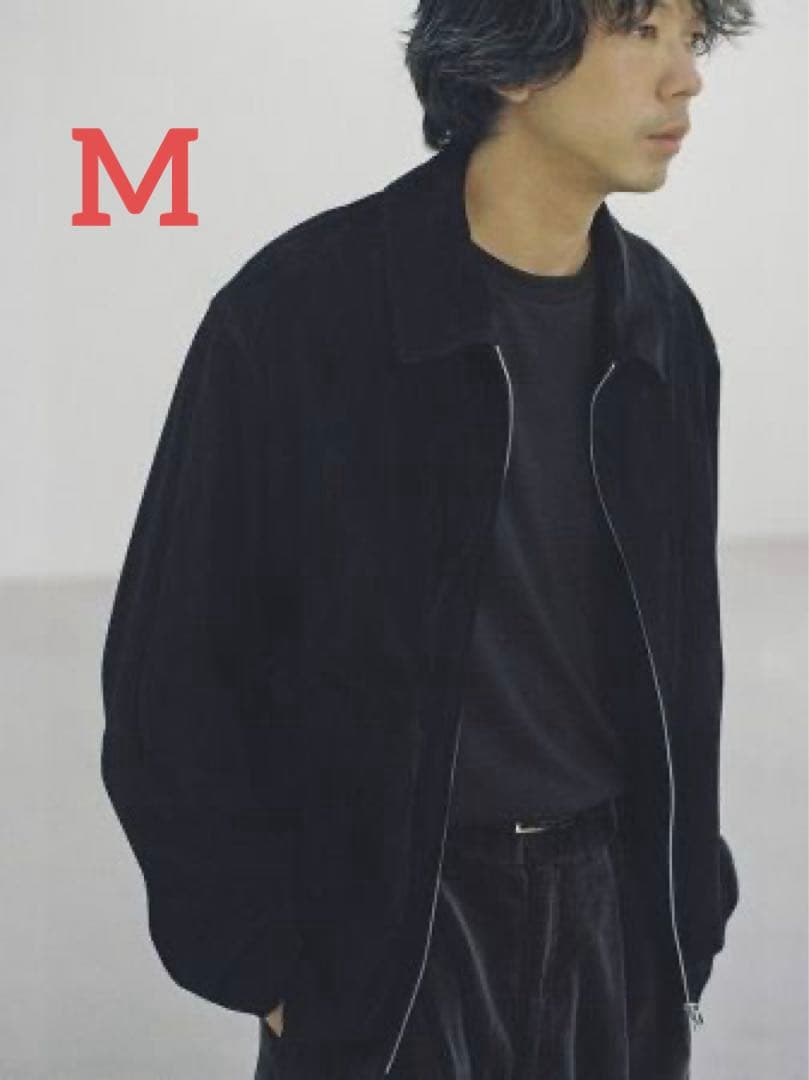 LIDNM SUPER SOFT SHEEP SUEDE ZIP BLACK/M - メルカリ