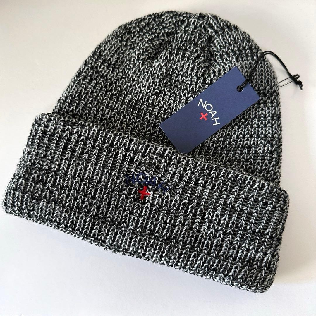 NOAH ノア ビーニー ニット帽 グレー - メルカリ