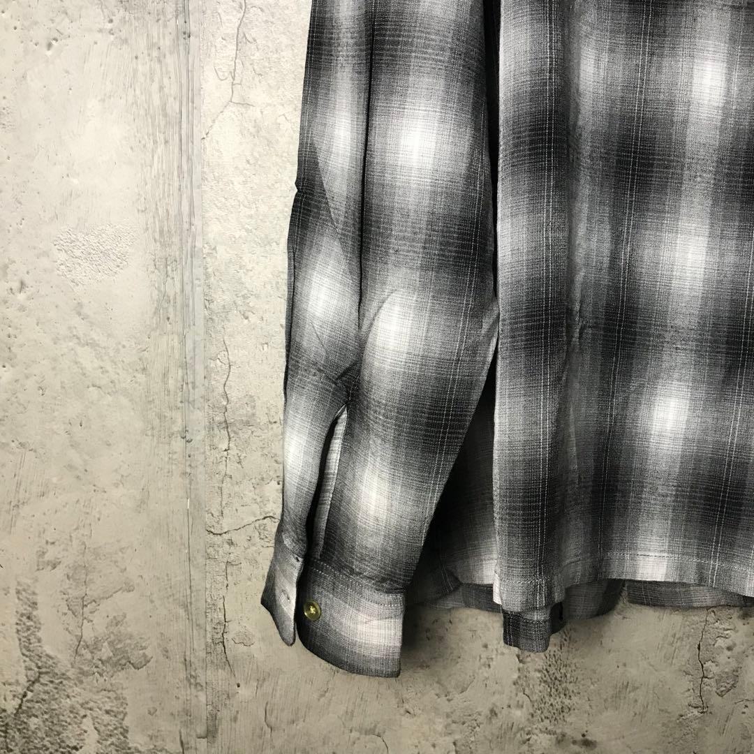 di55古着 タウンクラフト オンブレ レーヨンシャツ 復刻 タグ付き