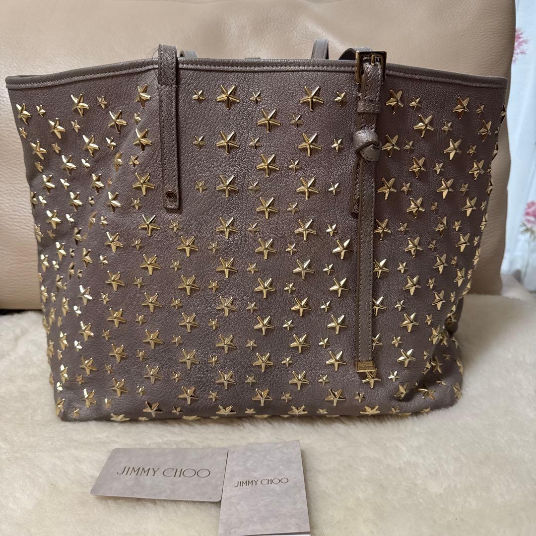 JIMMY CHOO サシャ　トートバッグ Amazon | [Jimmy Choo] [ジミーチュウ] 星スタッズトートバッグ SASHA