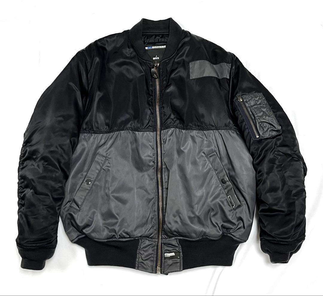 初期 NEIGHBORHOOD 00年 MA-1 再構築 黒 L 裏原 90s - メルカリ