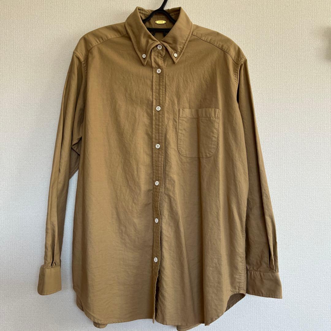 美品☆ Deuxieme Classe OXFORD BD シャツ ベージュ - メルカリ