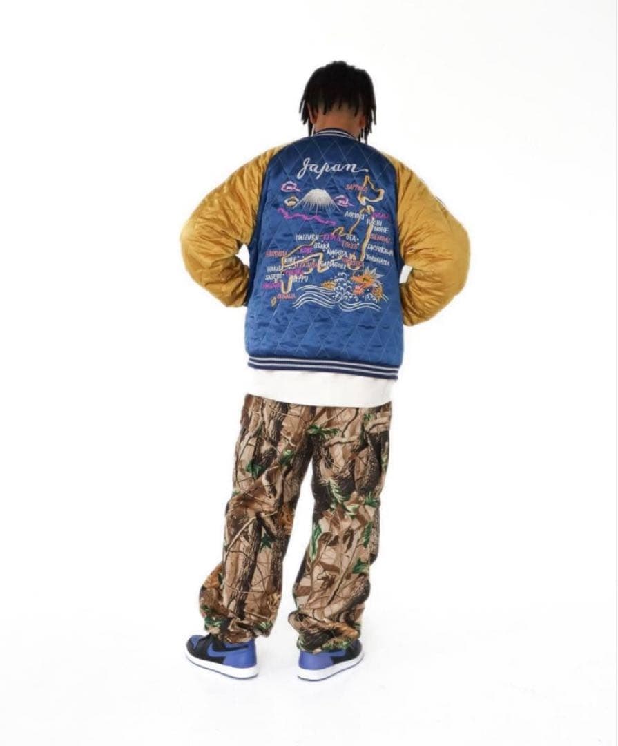 SAPEUR スカジャン リバーシブル Mサイズ オマケ付き - メルカリ