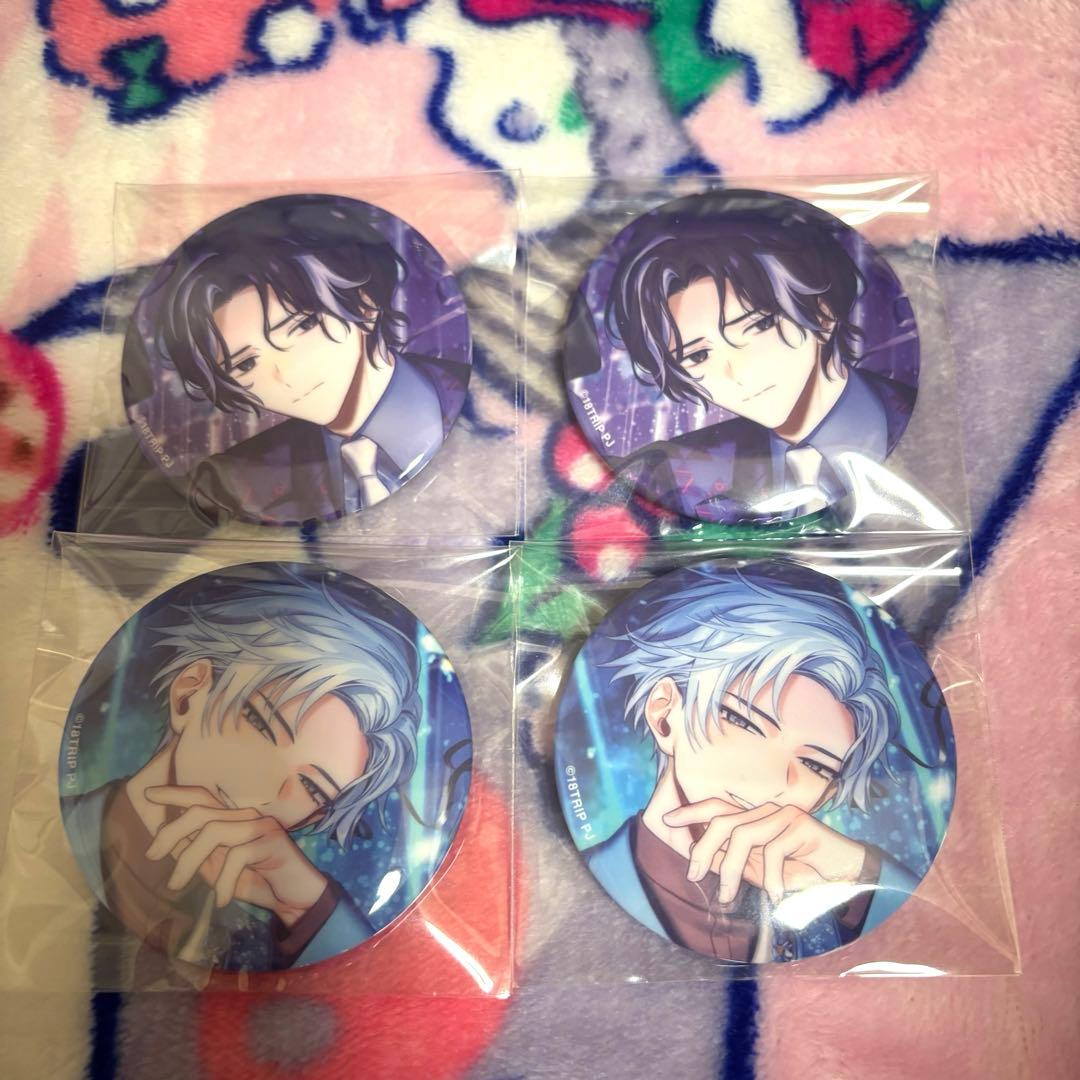 エイトリ 缶バッジ 神名雪風 衣川季肋 - メルカリ