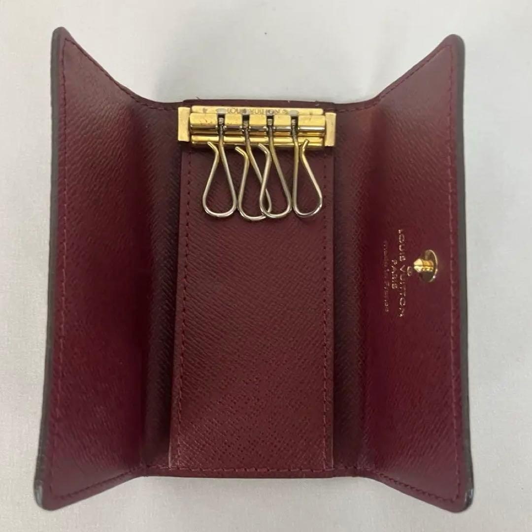 【美品】ルイヴィトン　ダミエミュルティクレ4 ラベルコレクション