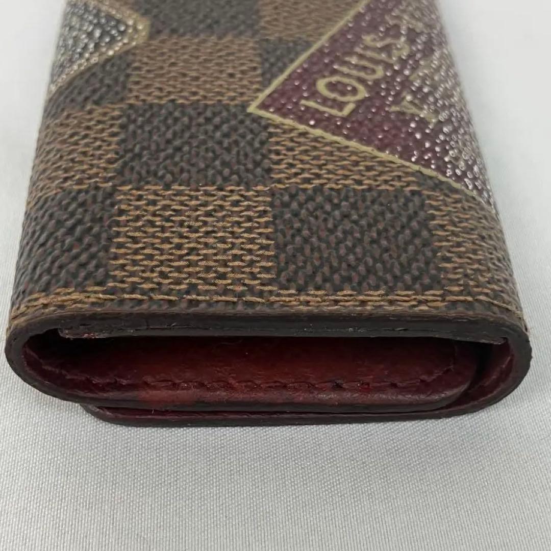 【美品】ルイヴィトン　ダミエミュルティクレ4 ラベルコレクション