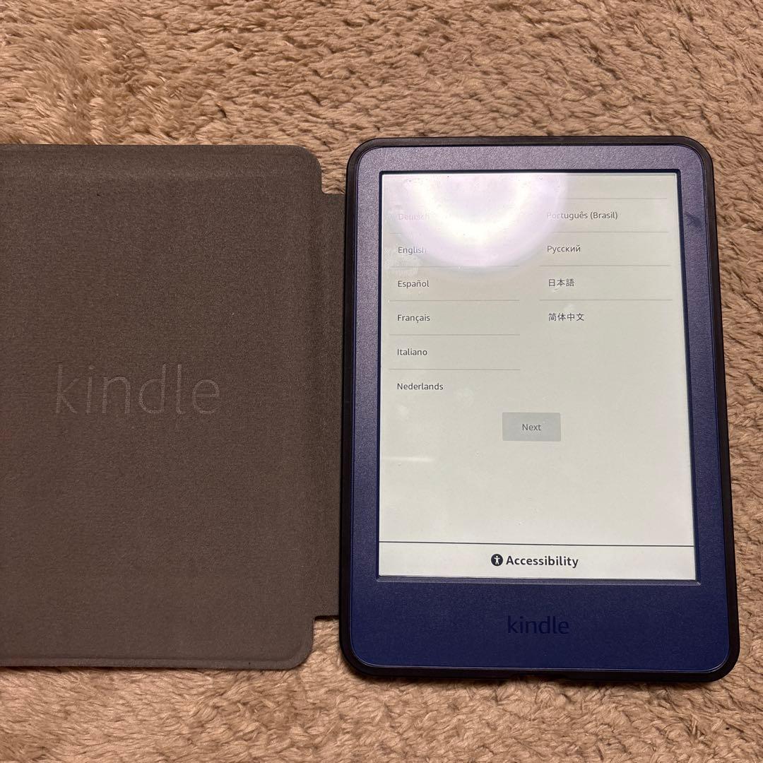 Kindle 16GB 6インチ 広告なし デニムブルー 本体＋カバー 初期化済 Amazon.co.jp: Kindle (16GB) 6インチディスプレイ 電子書籍リーダー