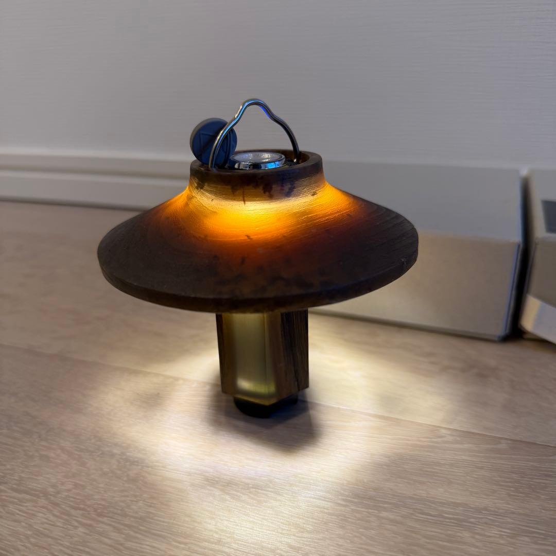 PANDESOIL-Ki-no キーノ ランタンシェード アンバーセット レジン