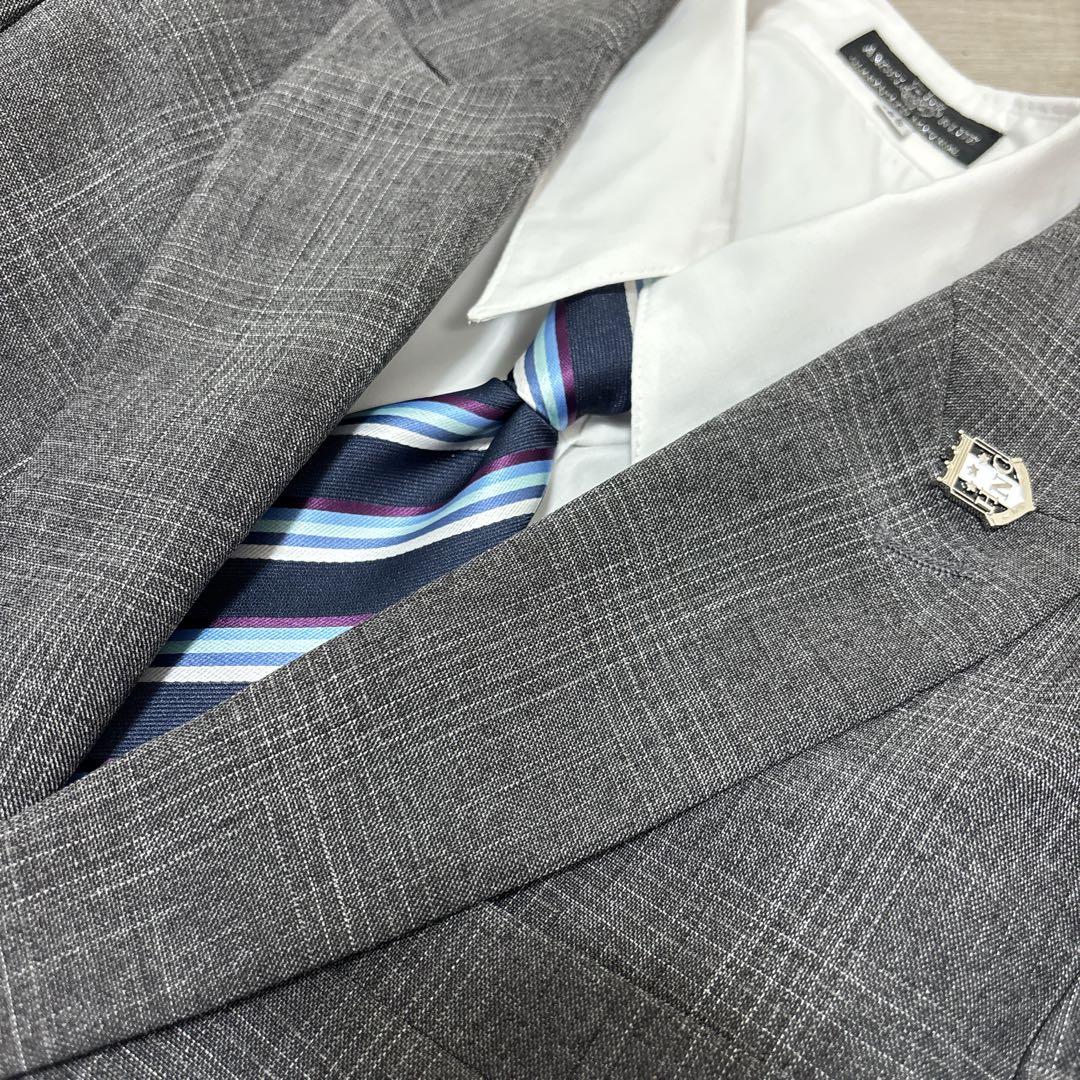 美品 ヒロミチナカノ 165サイズ グレー フォーマルスーツ 子供 セットアップ