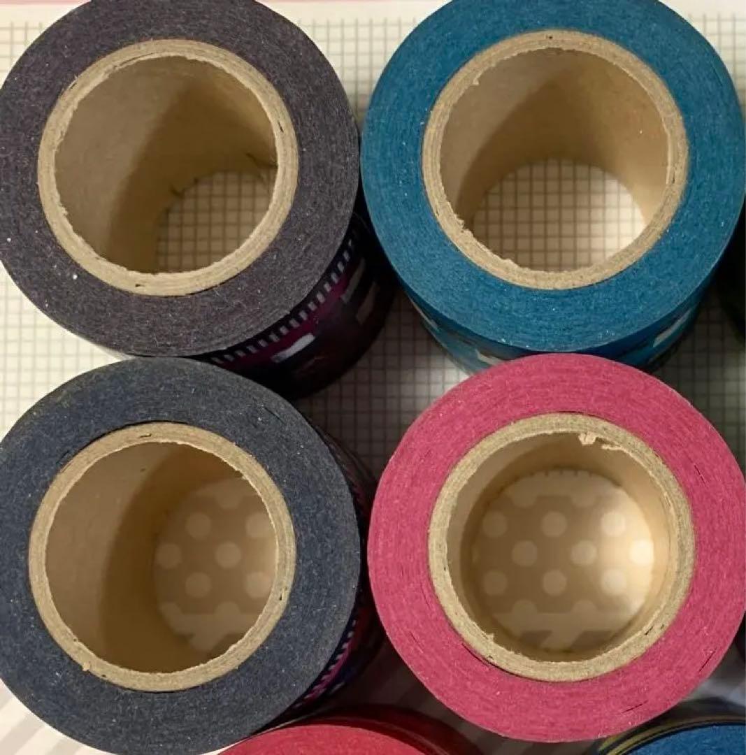 マークスMark'sマスキングテープ リボンアソート8本 レトロポップ