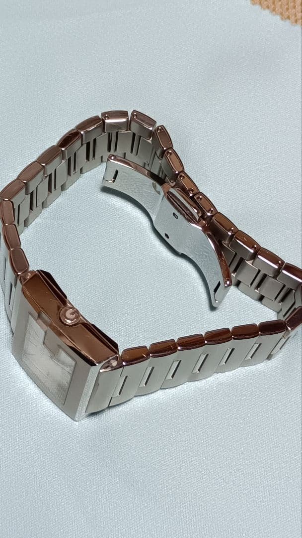 Gレクタングル】GUCCI ’グッチ 時計’ 100L ブラック ☆極美品☆