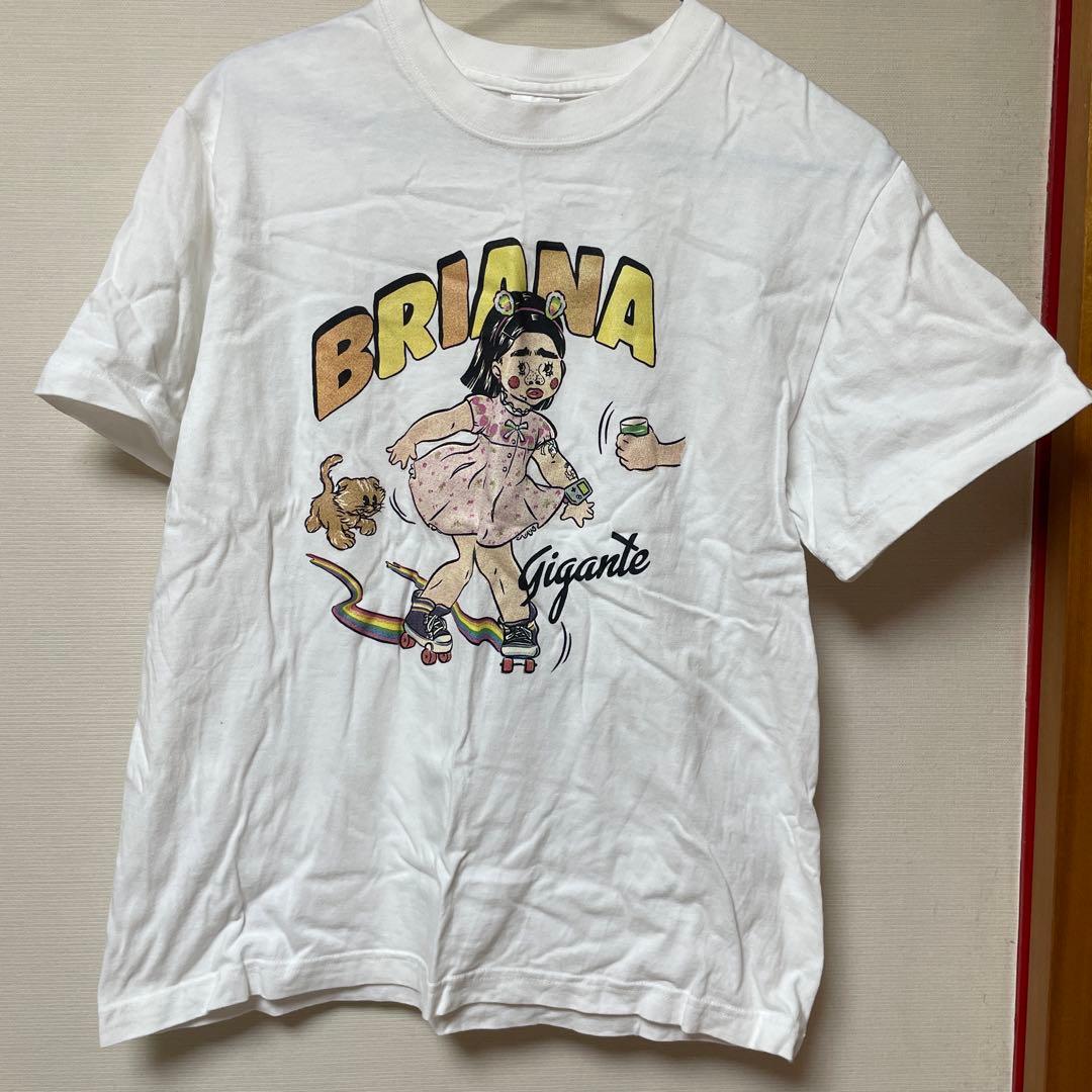 ブリアナギガンテ Tシャツ 白 Sサイズ - メルカリ