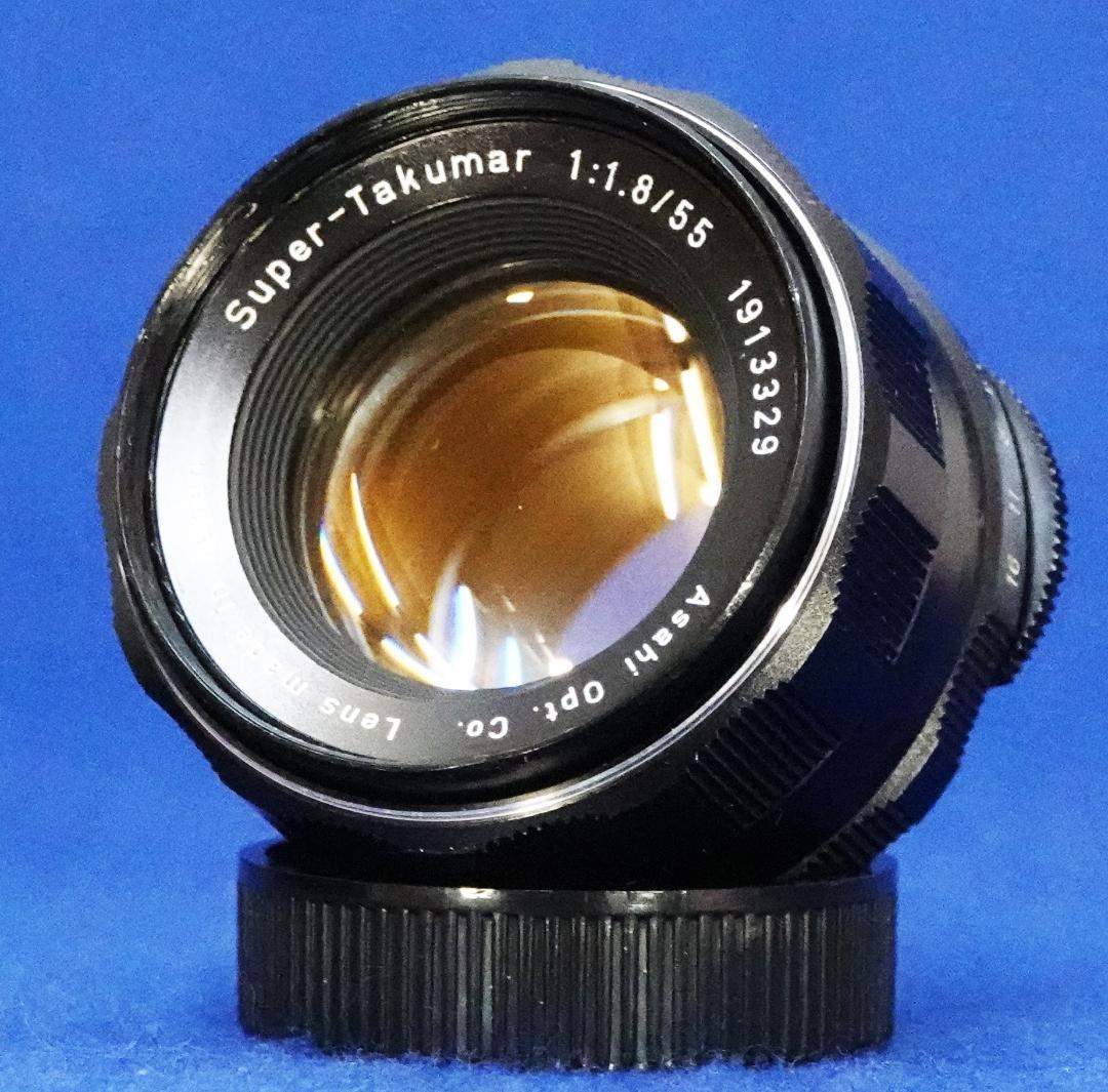 1913329　極上光学＆フレア後期型Super-Takumar　F1.8/55