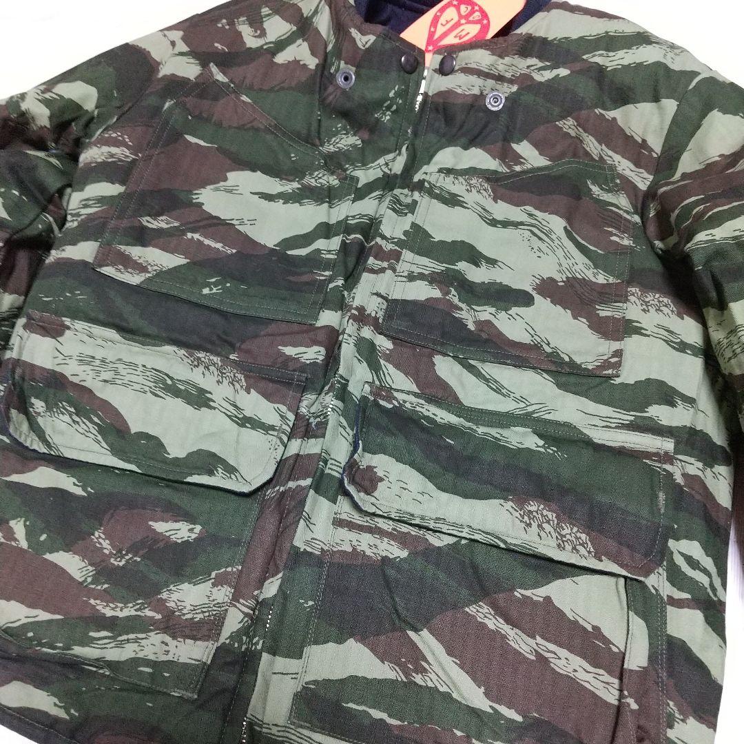 新品ミスターフリーダム ミッドナイトデニム×カモフラ キルト