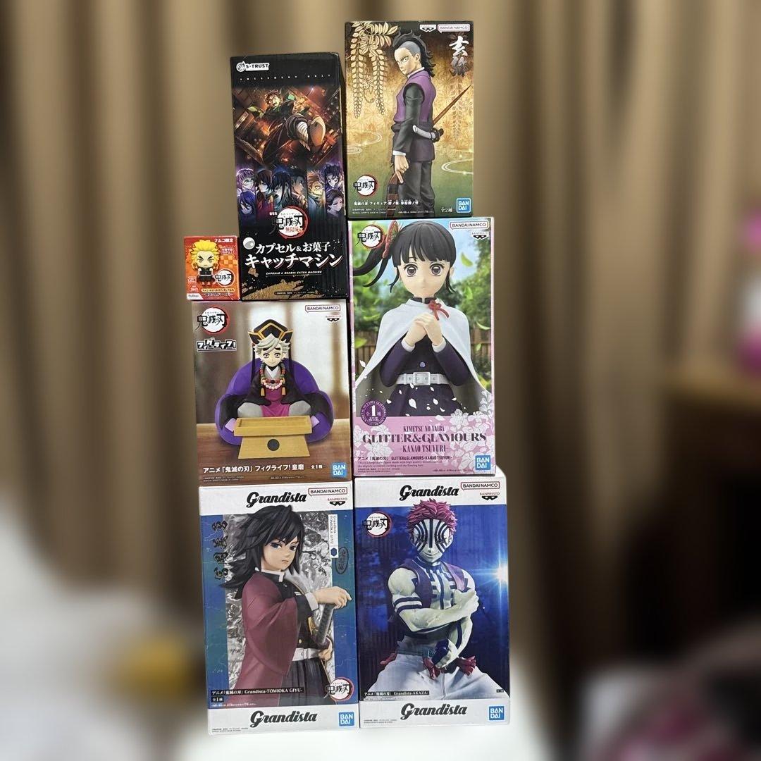 新品未開封】鬼滅の刃 フィギュア 7種 セット まとめ売り - メルカリ
