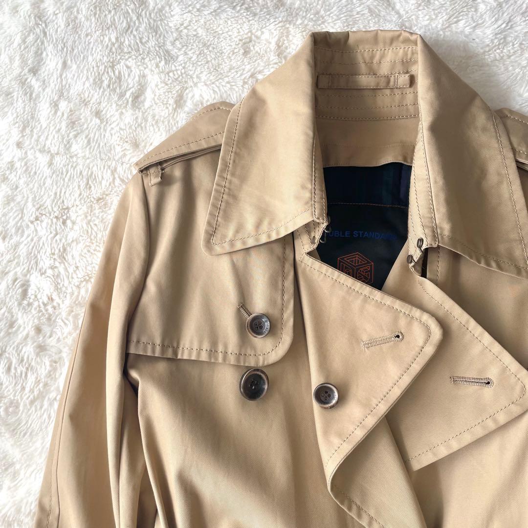 美品✨ダブルスタンダードクロージング トレンチコート ライナーベルト