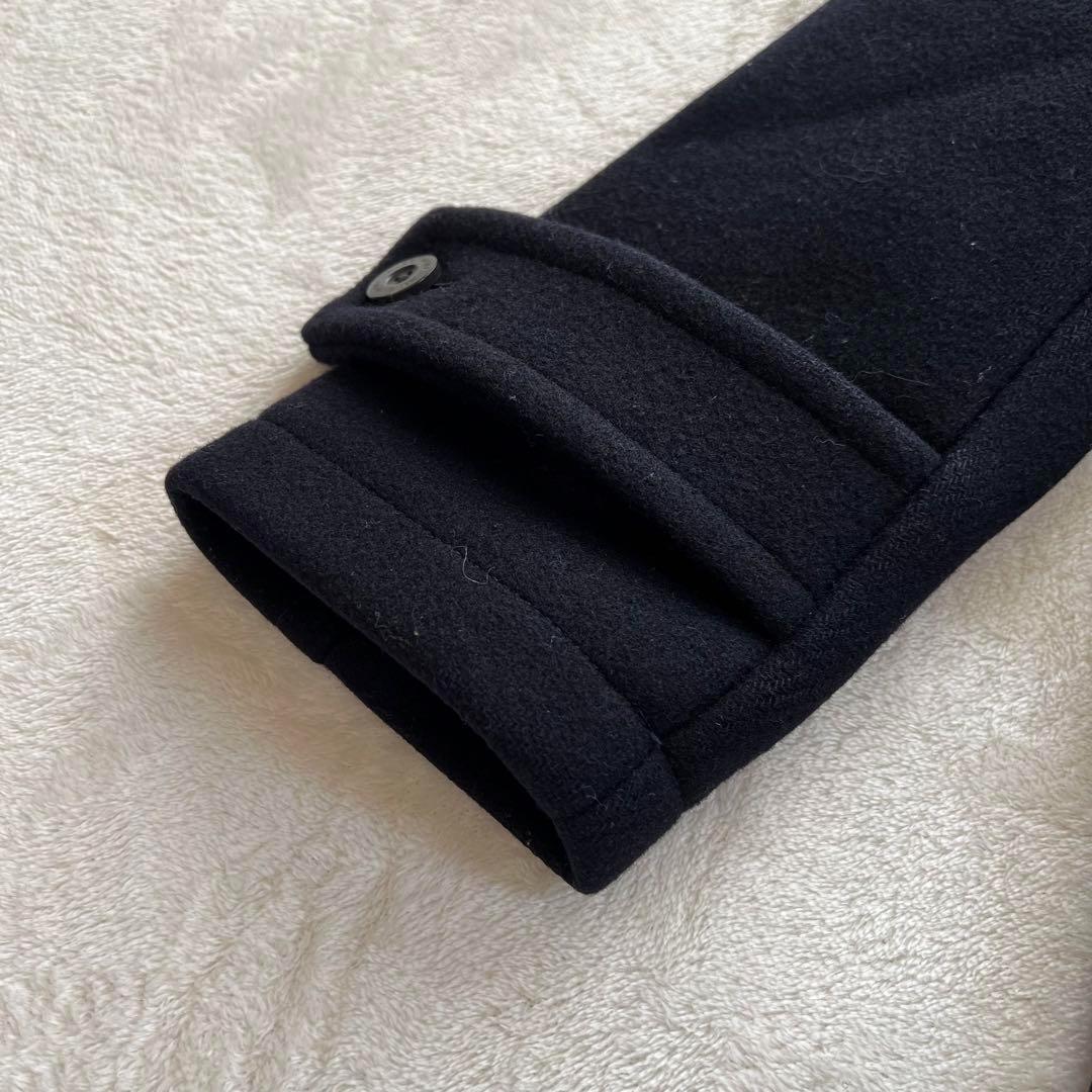 極美品 定番】HYKE ダッフルコート ロング ネイビー 日本製 ボウルズ 2