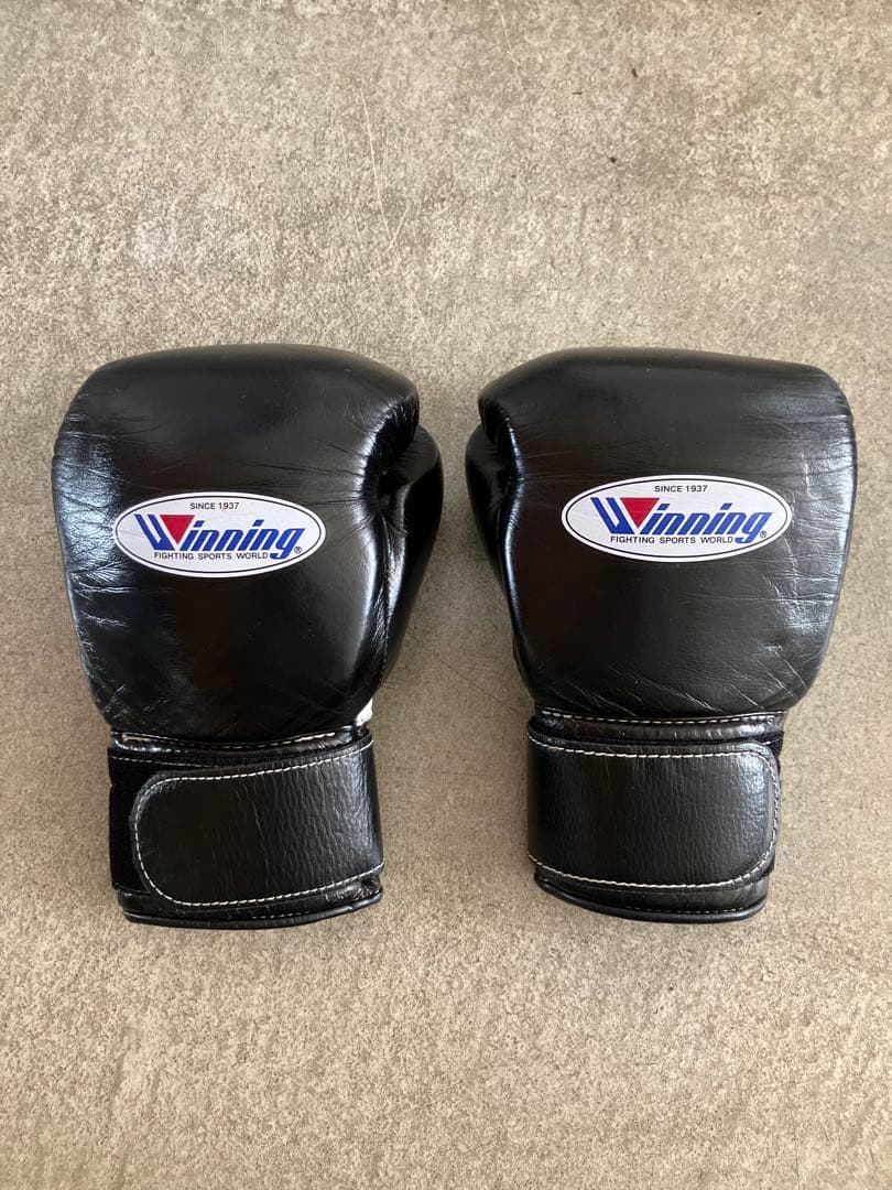 winning ウィニングボクシンググローブ ブラック 8オンス MS-200B 8オンス MS-200B-BLKPNK2 ウイニング(Winnig) ボクシンググローブ