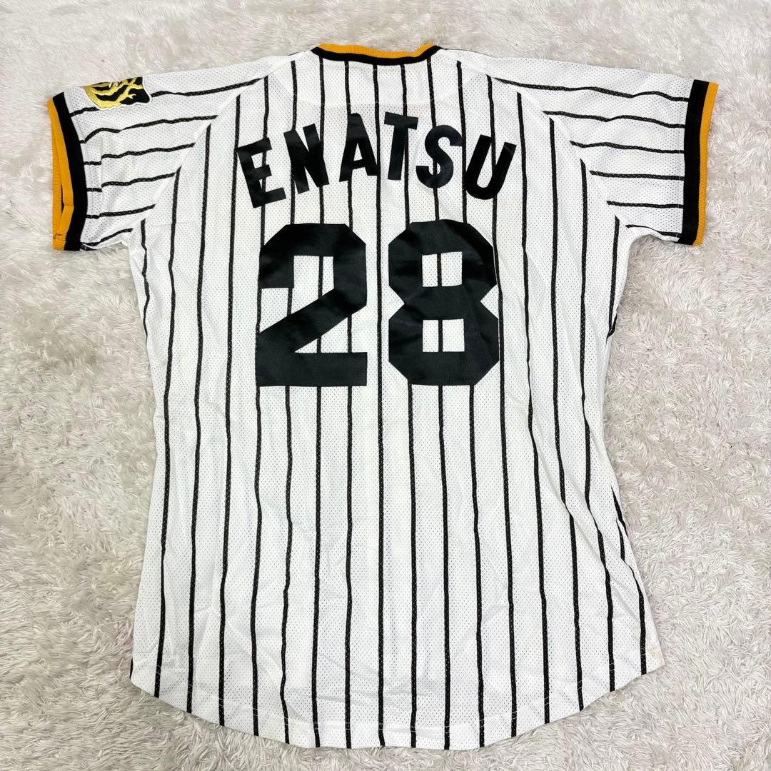 阪神タイガース 江夏豊 背番号28 復刻レプリカ ユニフォーム LL タグ