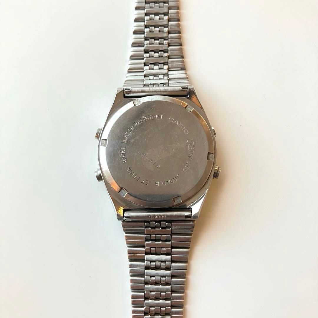 CASIO W-250 80s “CASIO Marlin”Blue ビンテージ - メルカリ