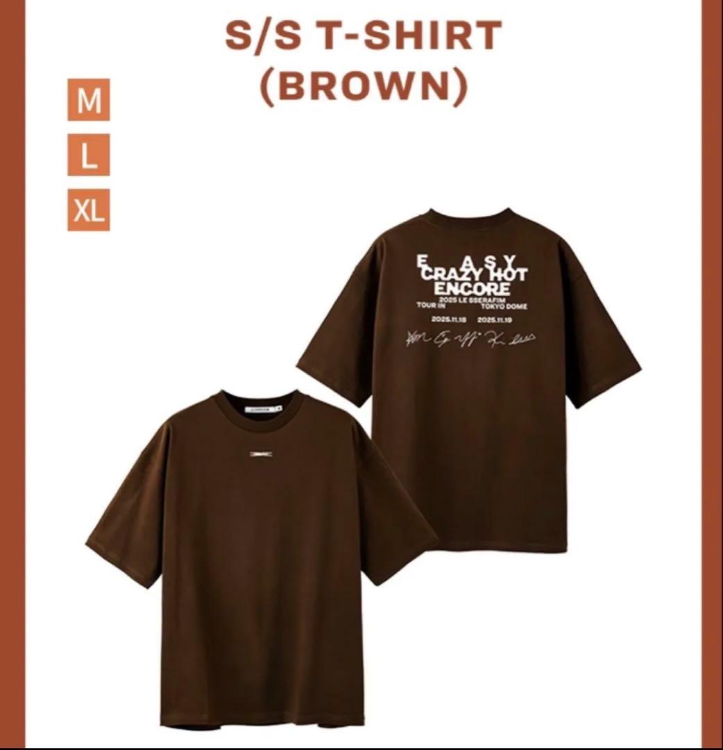 le sserafim EASY CRAZY HOT 東京ドーム Tシャツ M - メルカリ