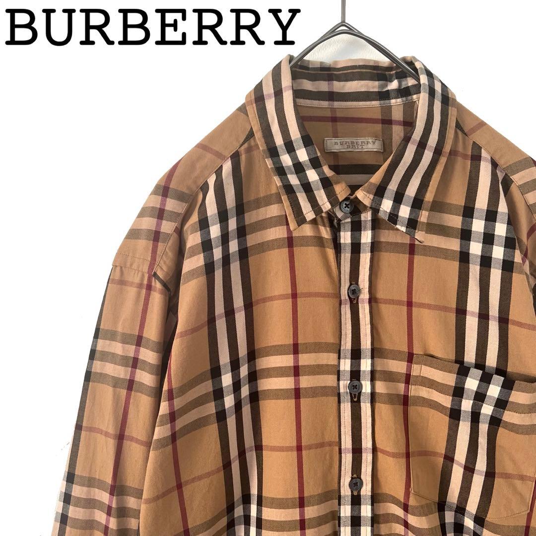 Burberry Brit バーバリーブリット メンズ ノバチェック柄 シャツ