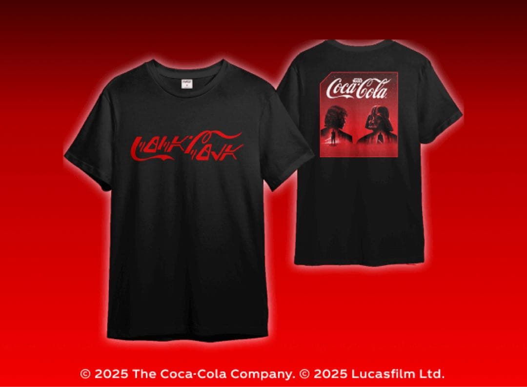 非売品】コカコーラ スターウォーズ キャンペーン Tシャツ - メルカリ