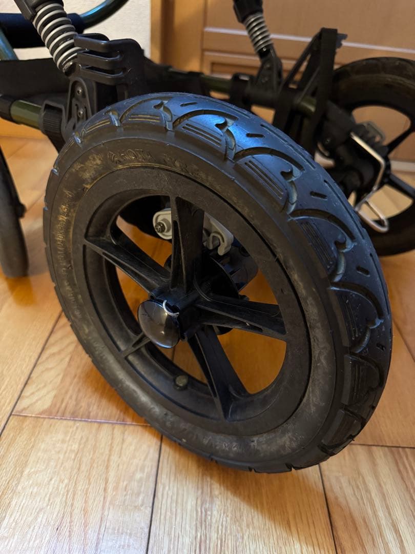 CURIO ベビーカー ストローラー A オリーブフレームxカモフラージュシート