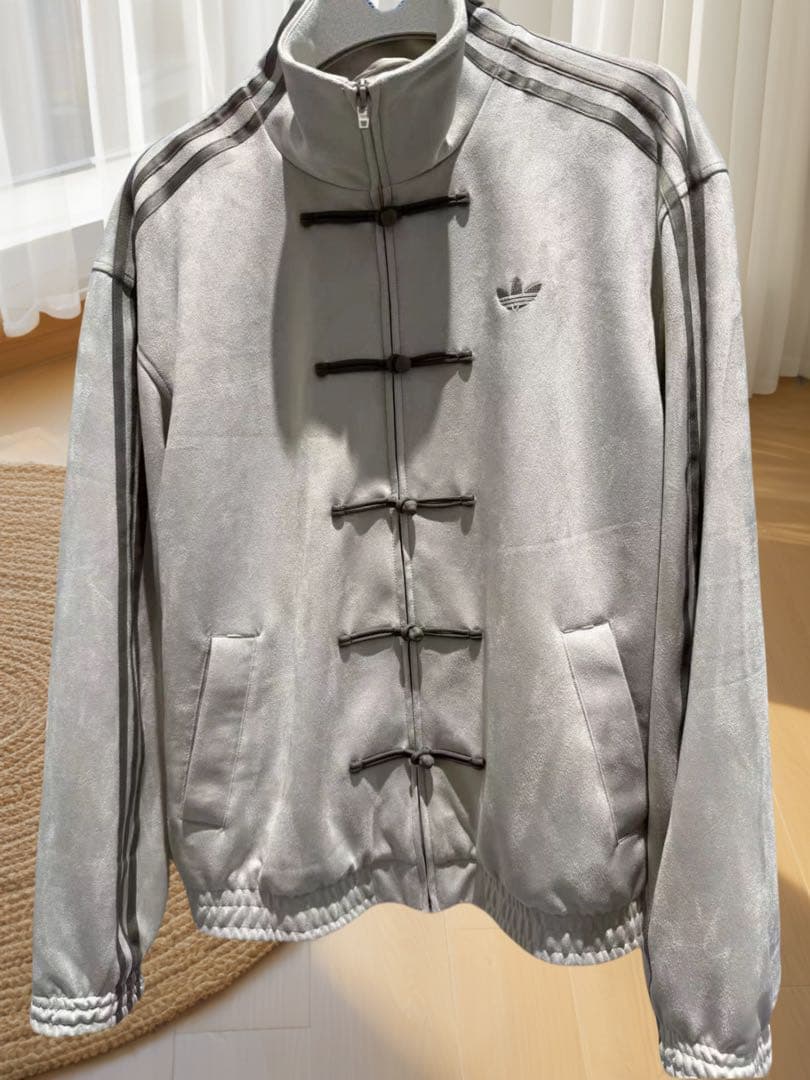 Adidas XSサイズ 中国限定 巳年チャイナトラックジャケット ホワイト