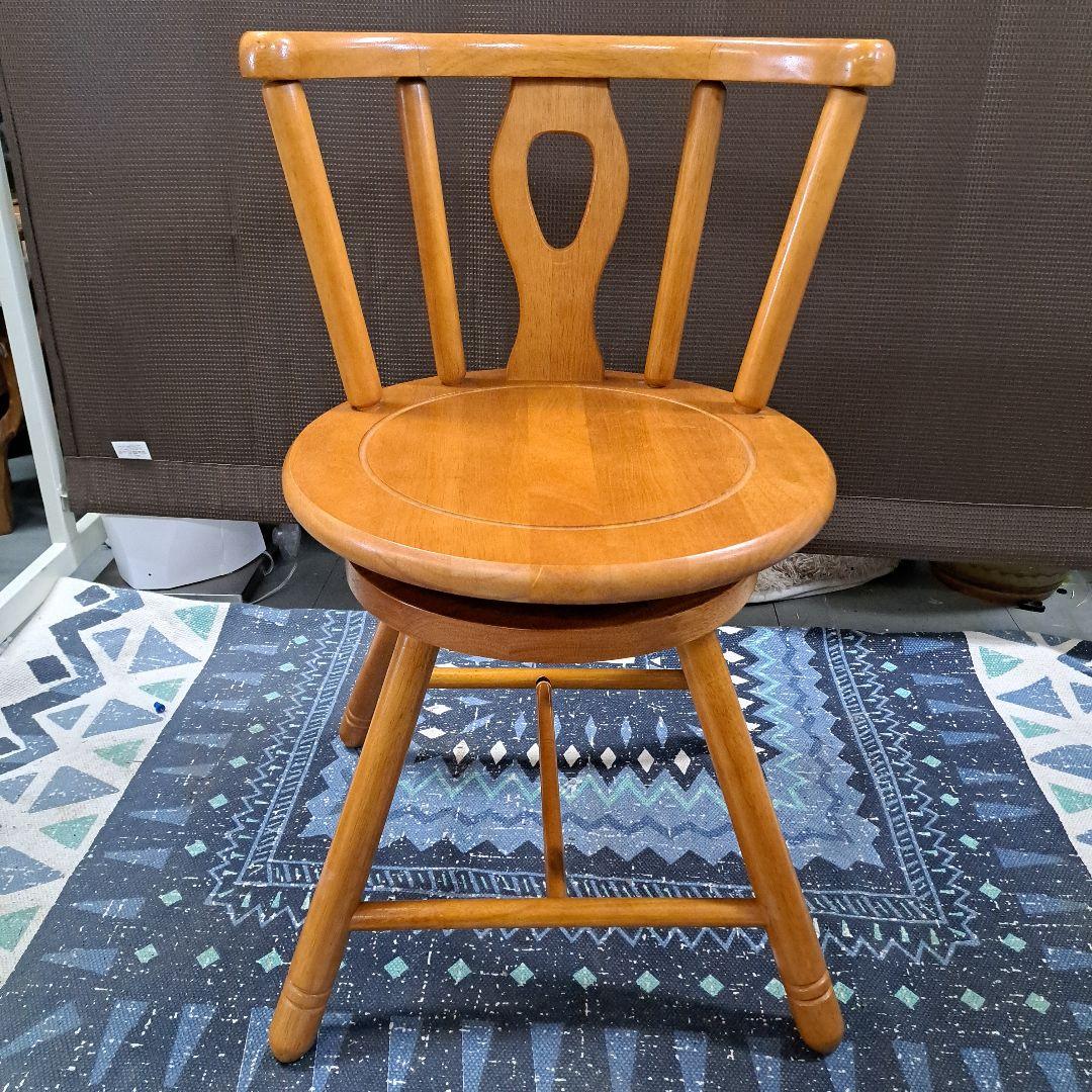 ♡木製回転椅子【starindo prima】アンティークダイニングチェアーA