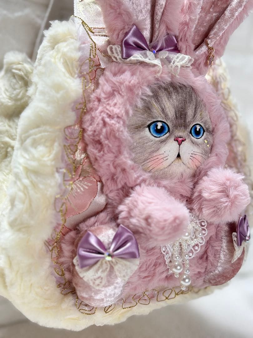 あ*き様 コヤンイサムチョン ハンドメイド ファーバッグ ルミちゃん