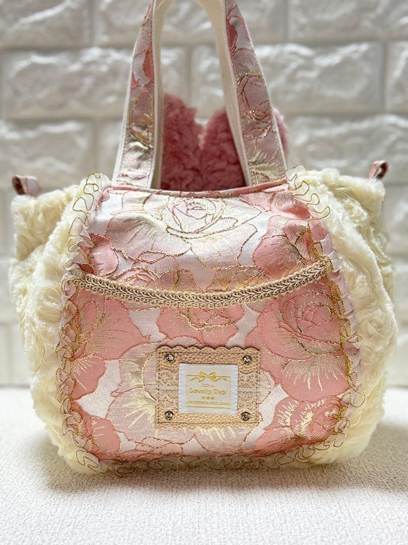 あ*き様 コヤンイサムチョン ハンドメイド ファーバッグ ルミちゃん