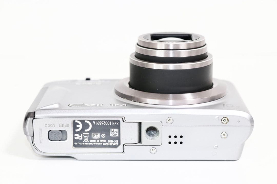 カシオ CASIO EXILIM EX-H10 シルバー - メルカリ