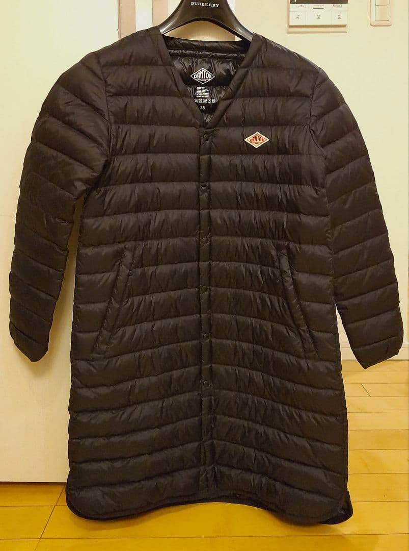 DANTON ブラック ダウンジャケット 36 S115445105 - ジャケット