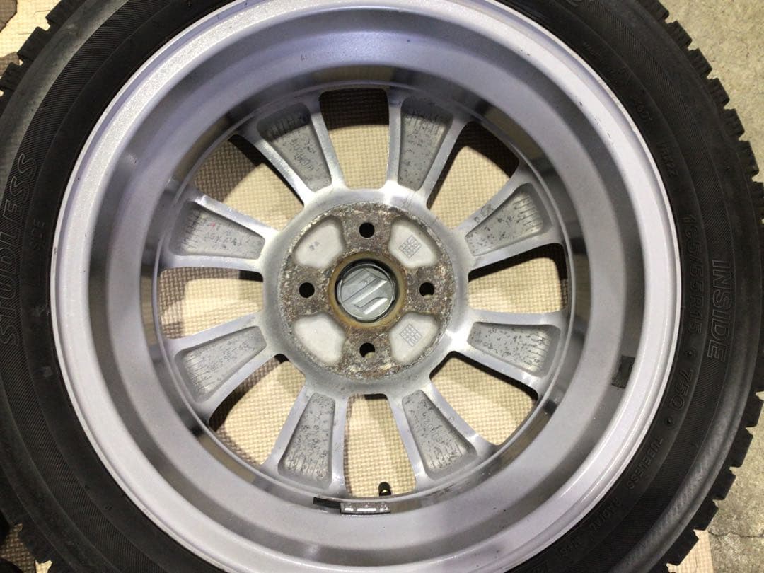 激安 スズキ 純正 165/55R15 VRX2 スタッドレス 4本 送料込み - メルカリ