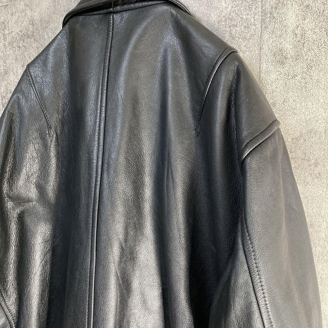 90s USA製ヴィンテージ 本革カウハイド レザージャケット STEIN'S