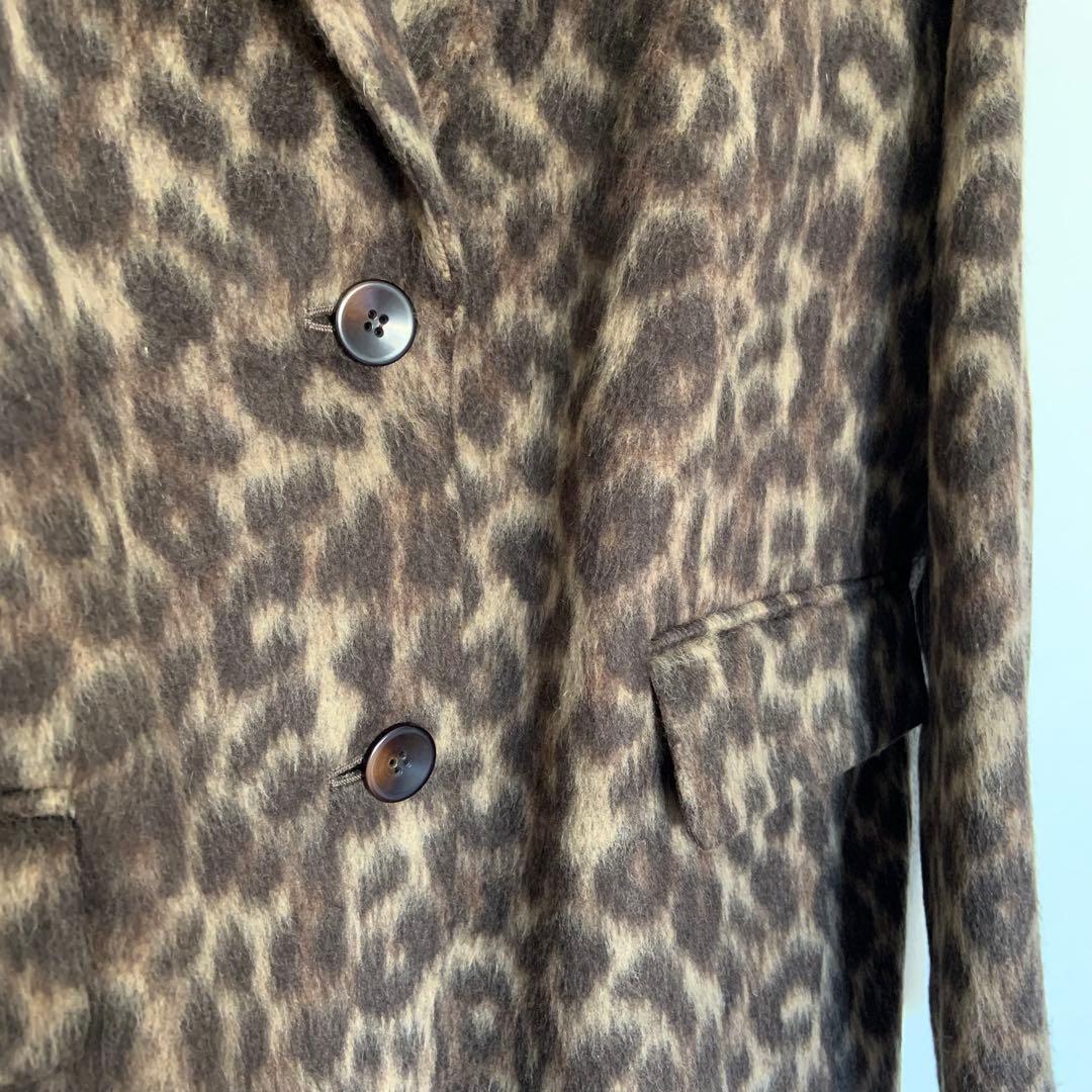 ウィムガゼット Drawing Numbers レオパードワイドジャケット - メルカリ