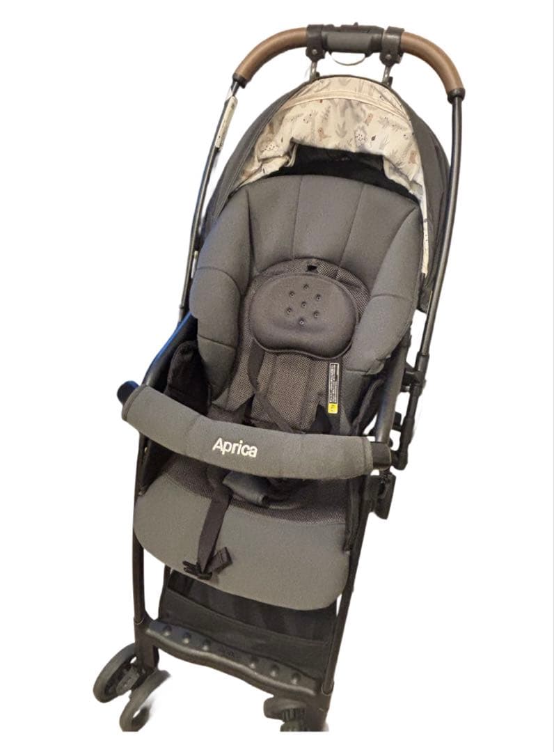 Aprica ベビーカー グレー　カルーンエアー 楽天市場】アップリカ カルーンエアー AD 限定モデル グレー(GR) 超