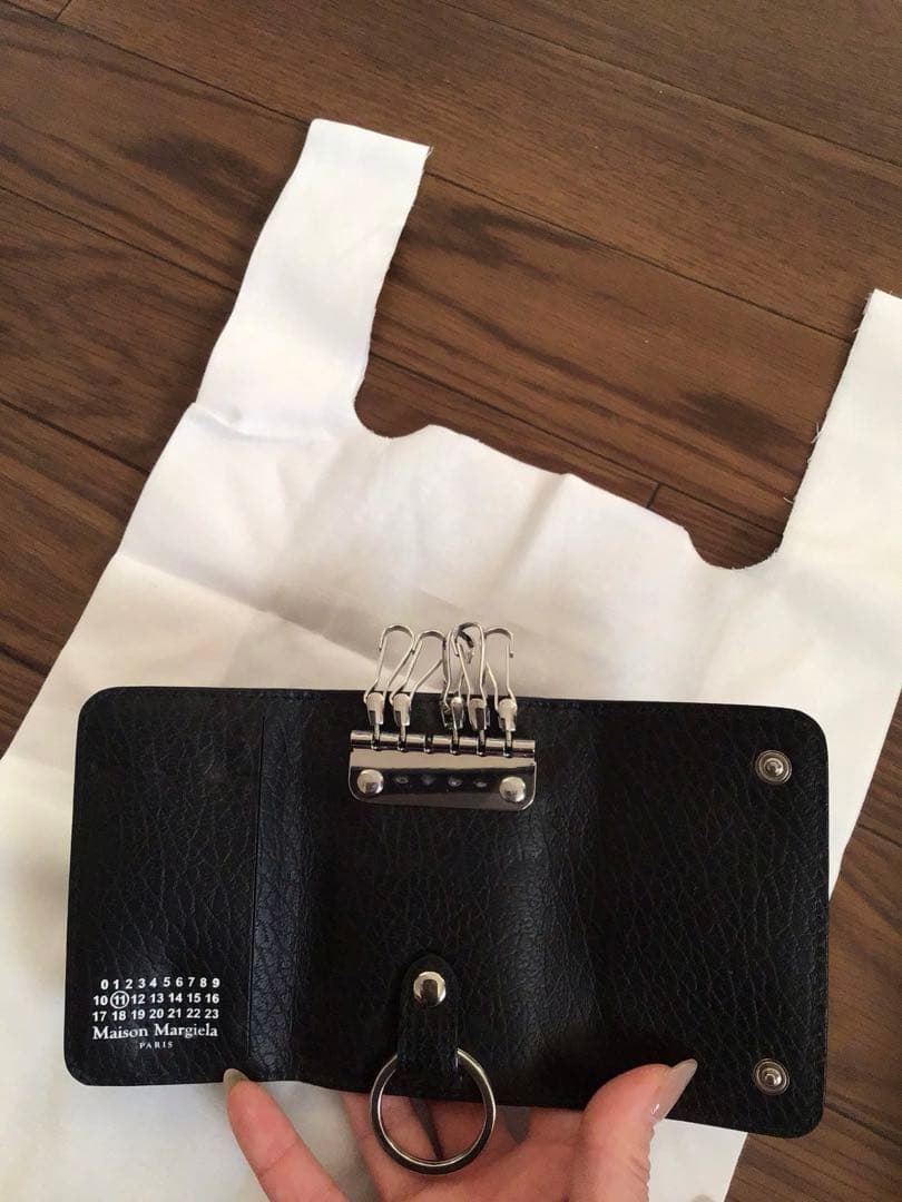 国内正規　Maison Margielaマルジェラ 6連キーケース　キーリング