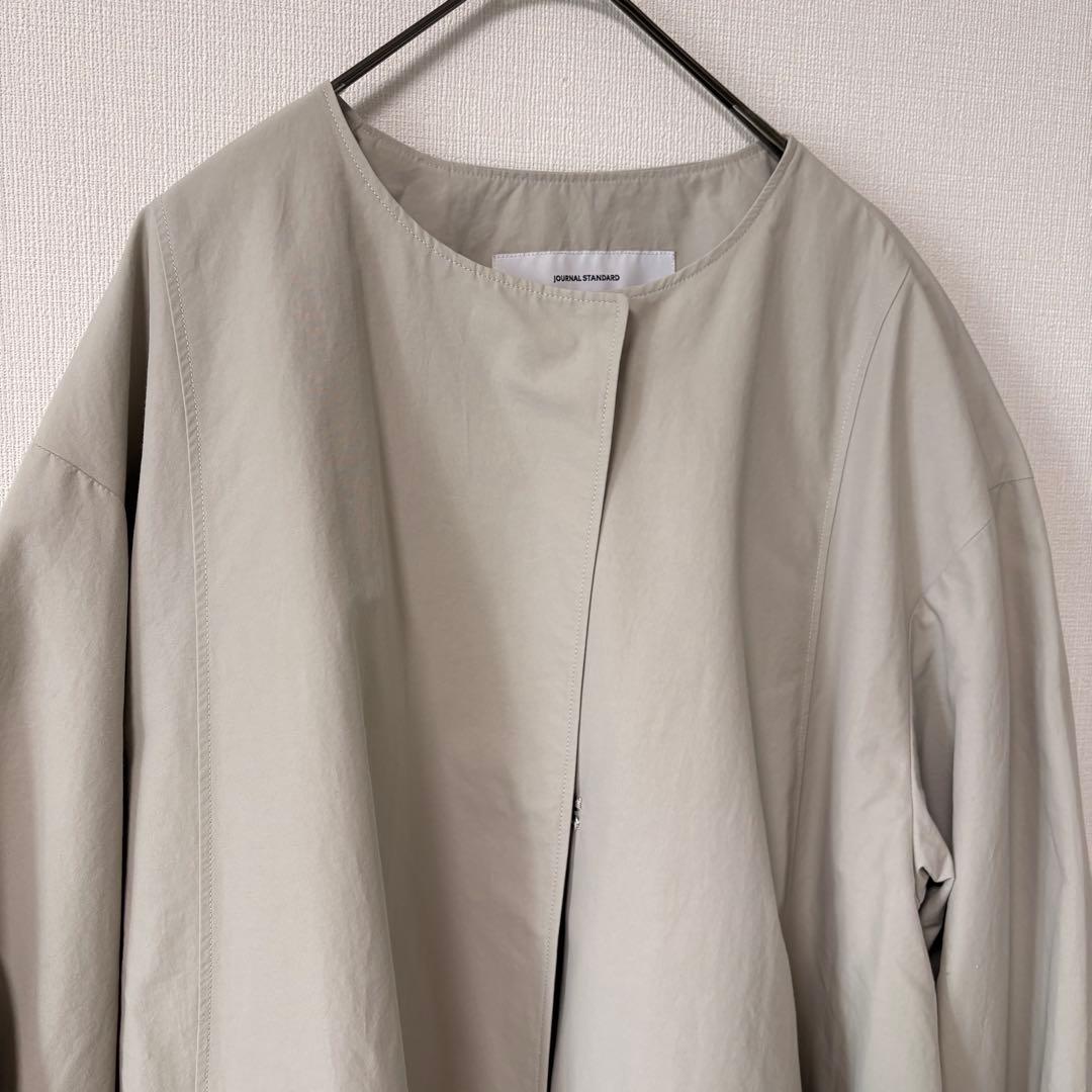 ジャーナルスタンダード コットンナイロンフレアコート 24年モデル　Aライン